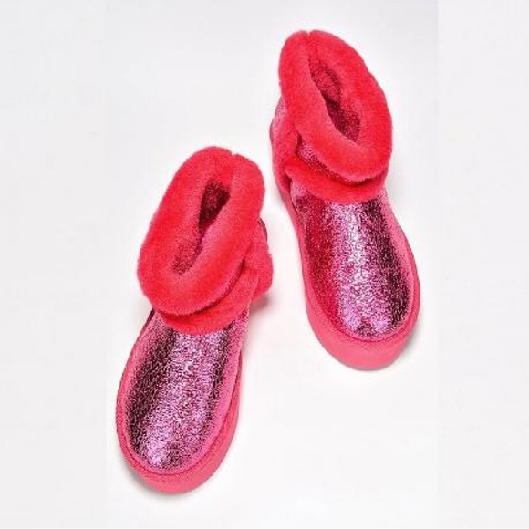 ROBBIN GIRL Platform Boots w Fur *NWTIB - Picture 1 of 17